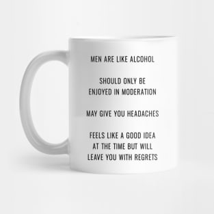 Men are like alcohol Mug